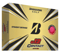 Bridgestone e12 Contact Golfball rot